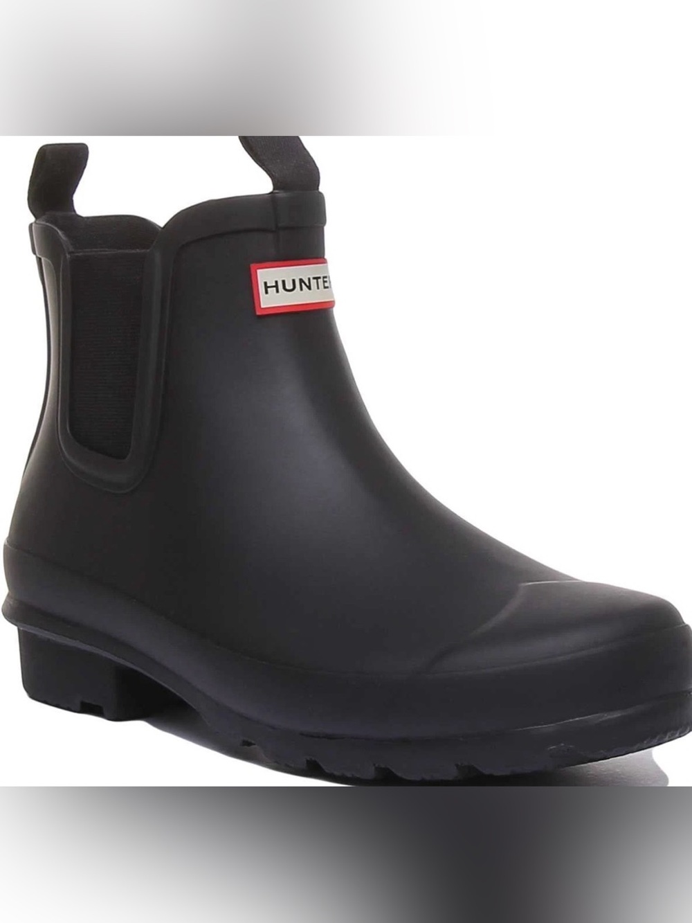 Hunter Boot Women’s Original Chelsea Unisex Rain Boots Black Size US 7